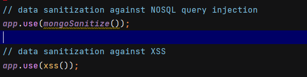 NoSQl and XSS code