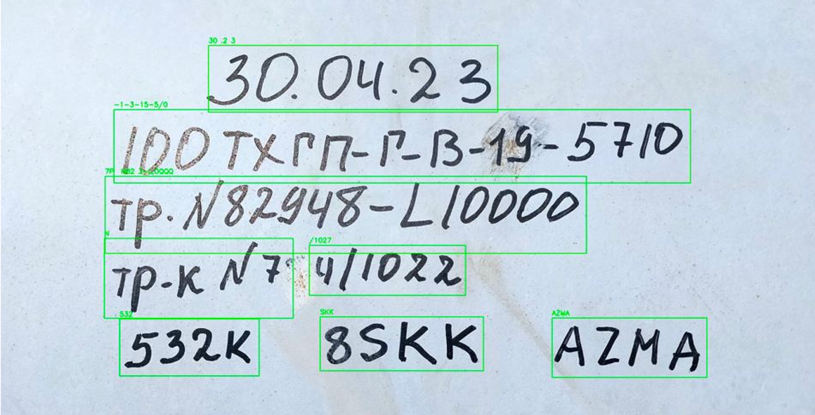 Sample marking